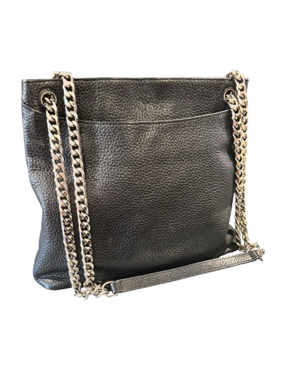 14th & Union Black Leather Cross Body Beekman Style